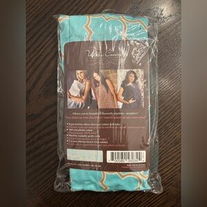 Udder Covers Nursing Cover in Blue and Tan